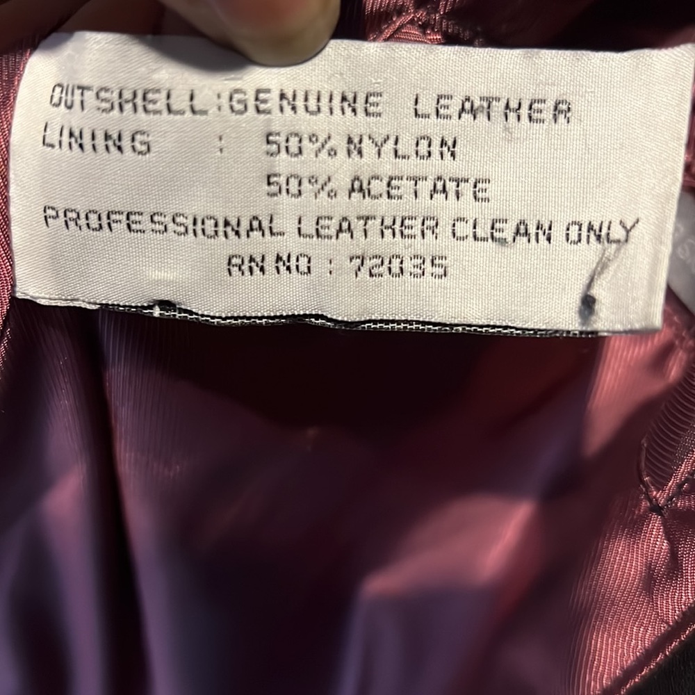 Leather jacket - Picture 4 of 6